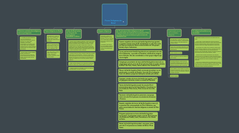 Mind Map: Povos Índigenas do Brasil