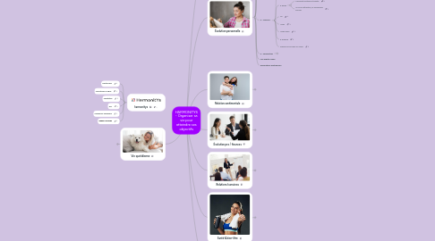 Mind Map: HARMONITYS - Organiser sa vie pour atteindre ses objectifs