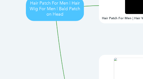 Mind Map: Hair Patch For Men | Hair Wig For Men | Bald Patch on Head