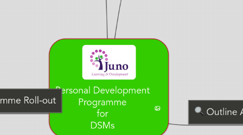 Mind Map: Personal Development Programme for DSMs