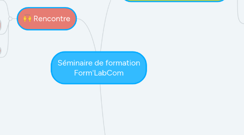 Mind Map: Séminaire de formation Form'LabCom