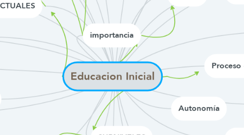 Mind Map: Educacion Inicial