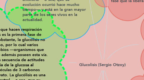 Mind Map: Glucolisis (Sergio Otzoy)