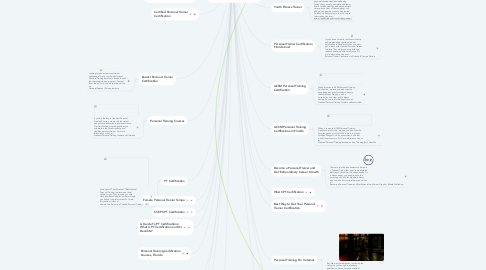 Mind Map: National Personal Training Institute