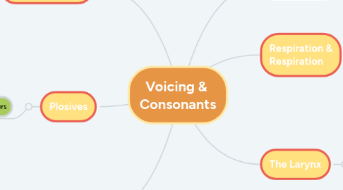 Mind Map: Voicing &  Consonants