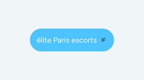 Mind Map: élite Paris escorts