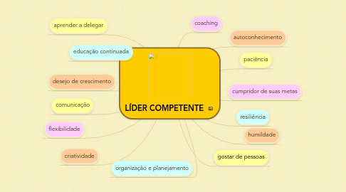 Mind Map: LÍDER COMPETENTE