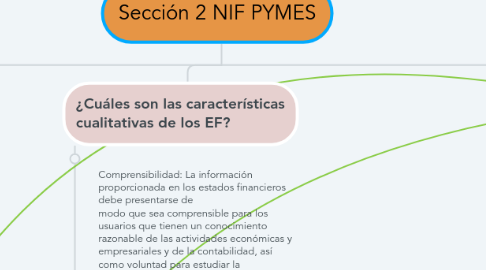 Mind Map: Sección 2 NIF PYMES