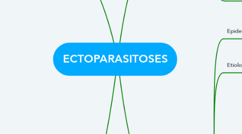 Mind Map: ECTOPARASITOSES