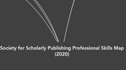 Mind Map: 2020 Society for Scholarly Publishing Professional Skills Map