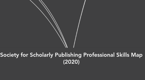 Mind Map: Society for Scholarly Publishing Professional Skills Map (2020)