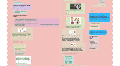 Mind Map: Proceso Básico e Integradores del Pensamiento