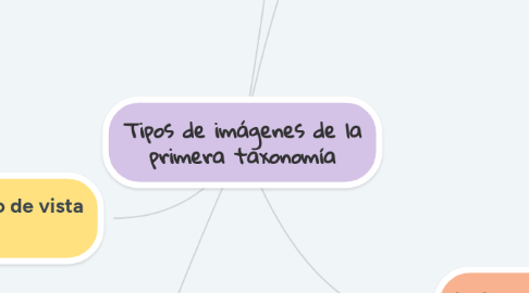 Mind Map: Tipos de imágenes de la primera taxonomía