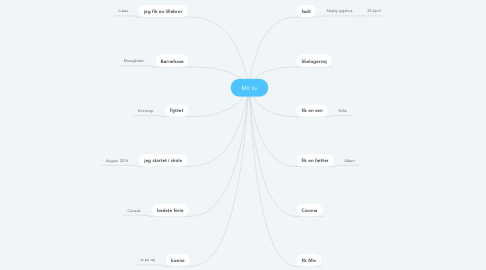 Mind Map: Mit liv