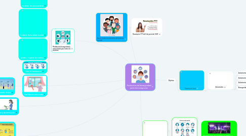 Mind Map: Protocolos de bioseguridad para micronegocios