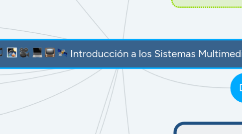 Mind Map: Introducción a los Sistemas Multimedia