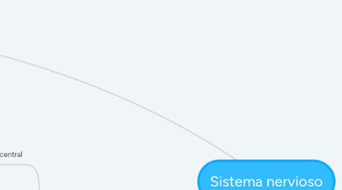 Mind Map: Sistema nervioso