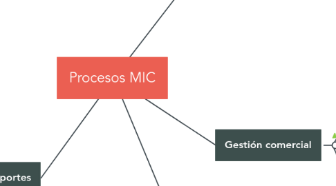 Mind Map: Procesos MIC