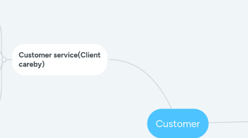 Mind Map: Customer