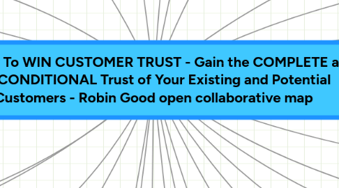 Mind Map: How To WIN CUSTOMER TRUST - Gain the COMPLETE and UNCONDITIONAL Trust of Your Existing and Potential Customers - Robin Good open collaborative map