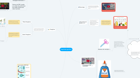 Mind Map: Engenharia genética