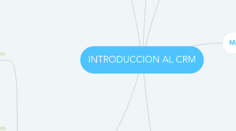 Mind Map: INTRODUCCION AL CRM