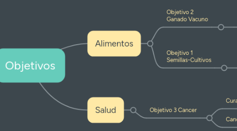 Mind Map: Objetivos