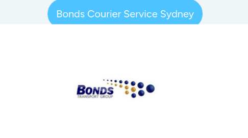 Mind Map: Bonds Courier Service Sydney