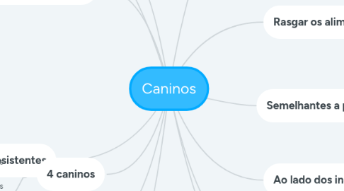 Mind Map: Caninos