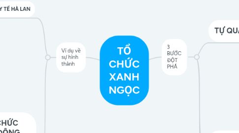 Mind Map: TỔ CHỨC XANH NGỌC