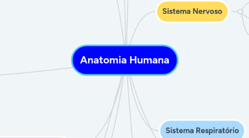 Mind Map: Anatomia Humana