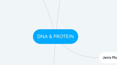 Mind Map: DNA & PROTEIN