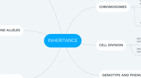 Mind Map: INHERITANCE