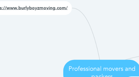 Mind Map: Professional movers and packers