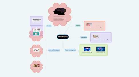 Mind Map: PERCEPCIÓN