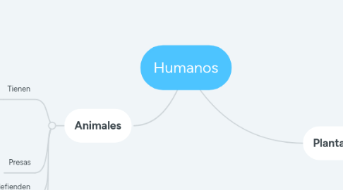 Mind Map: Humanos