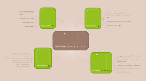 Mind Map: The Water Cycle