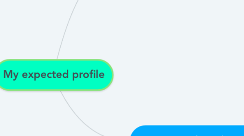 Mind Map: My expected profile