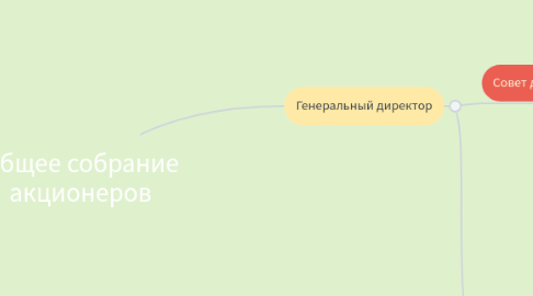 Mind Map: Общее собрание акционеров