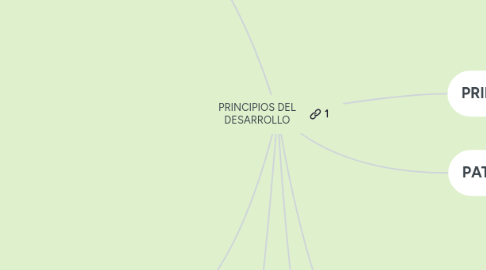 Mind Map: PRINCIPIOS DEL DESARROLLO