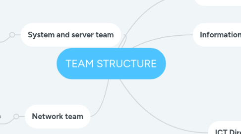 Mind Map: TEAM STRUCTURE