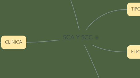 Mind Map: SCA Y SCC