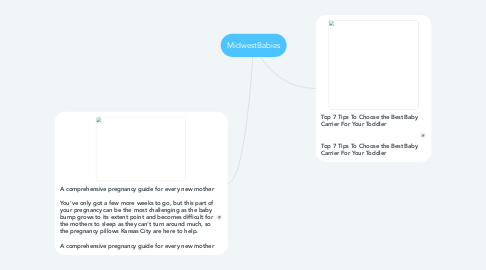 Mind Map: MidwestBabies