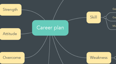 Mind Map: Career plan