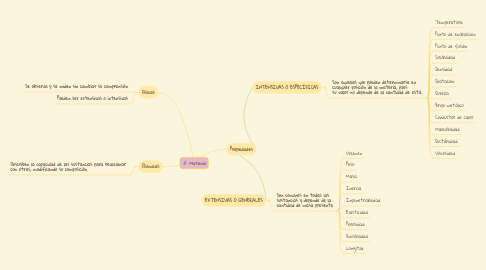 Mind Map: Materia