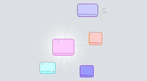 Mind Map: Proyecto de Inversion