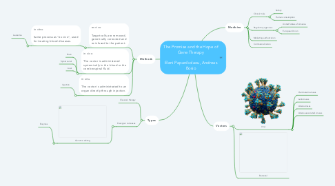 Mind Map: The Promise and the Hope of Gene Therapy  Eleni Papanikolaou, Andreas Bosio
