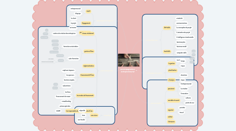 Mind Map: accompagnateur entrepreneurial