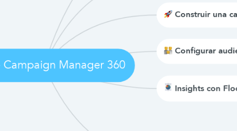 Mind Map: Google Campaign Manager 360