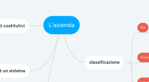 Mind Map: L'azienda